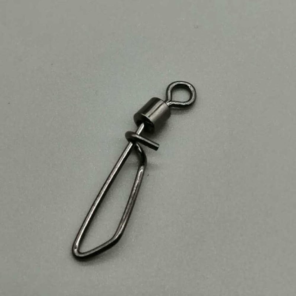 Tackle Fishing Swivels Snap Fishing Connector Tackles Fishing Rolling Swivels Snap T-Shaped Swivel