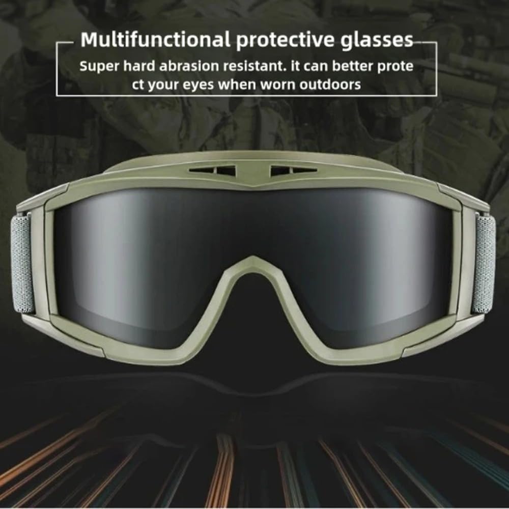 Russian Ballistic Shooting Glasses Military Tactical Goggles Anti Impact Airsoft Paintball CS Game Protective Gear Men Army Fans