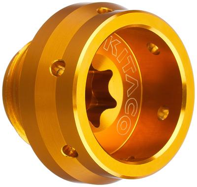 Kitaco 307-1300870 Крышка заливной горловины (Тип 1), Золотой, Monkey 125 (JB02/JB03/JB05), CT125 Детеныш Охотника