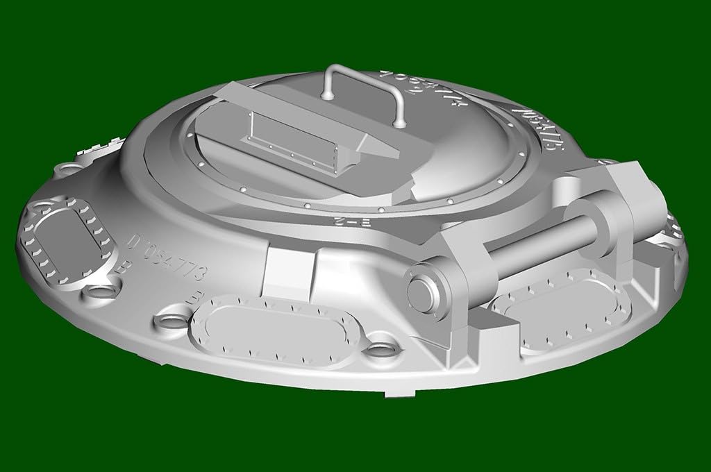 iLoveKit Scale US Army M4A3E8 Sherman Medium Tank Early Model Plastic Model Kit ILK61619 Molded In Color 1/16