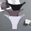 FINETOO 3PCS/Set Women's Lingerie Panties Cotton Gstring Female Underpants Sexy Letter Panties Thong Pantys Underwear Intimates