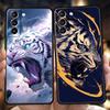Чехол для телефона с рисунком животного тигра для Samsung Galaxy S24 S23 S22 S20 S21 FE Ultra S10 S10E S9 S8 Plus 5G Силиконовый чехол Capas Fundas Сумки