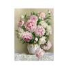 Diamond Painting 5d Diy Set Rose Vase Cross Stitch Kit Embroidery Diamond Mosaic Flower Picture Of Rhinestones Home Decoration