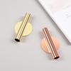 Nordic Gold Minimalist Wall Vase - No-Drill Hanging Flower Holder for Living Room