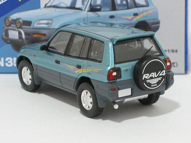 Tomica Toyota RAV4L V Модель 1995 года Limited Vintage Neo Tomytec (Светло-голубой/Серый) LV-N354b [1/64] [Время]