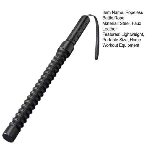 1/2 шт. Бесканатная боевая веревка, веревка для мышц рук, легкая, портативная, тренировка, силовая тренировка, нескользящая, для начинающих