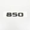 Glossy Black Letters 550G 4X4 850 550 D35 B40 D6S B63 Emblem for Mercedes Benz Brabus G Car Fender Trunk Rear W464 Logo Sticker