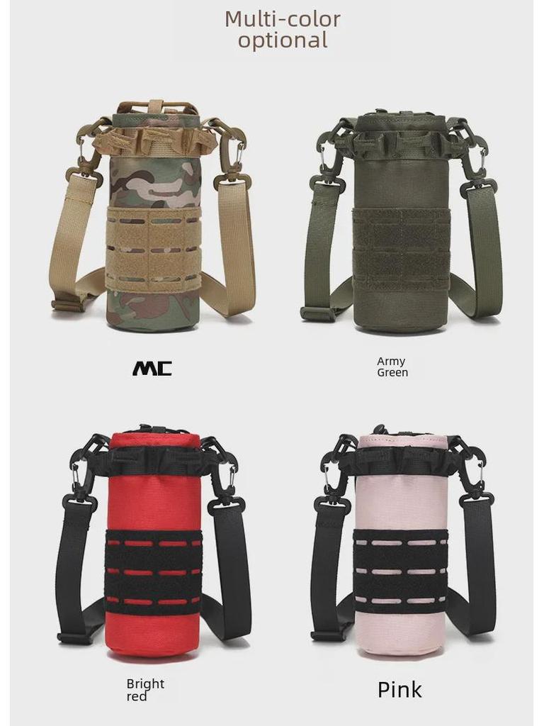 Тактический камуфляжный держатель для бутылки с водой Molle - Удобный держатель для ношения на поясе или на велосипеде