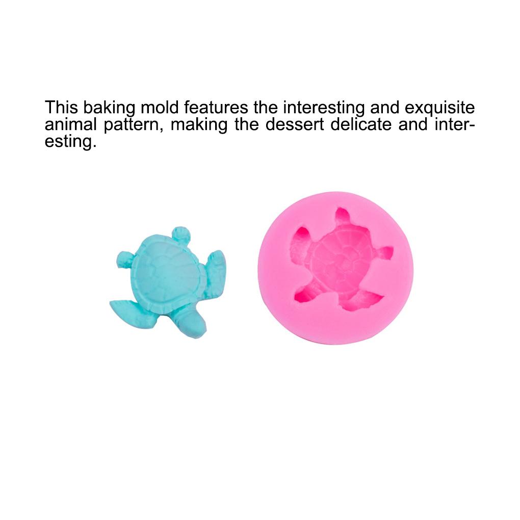 Черепаха силиконовая форма бытовая литейная форма DIY желе помадка формы для выпечки инструменты для декорирования товары для творчества формы из эпоксидной смолы