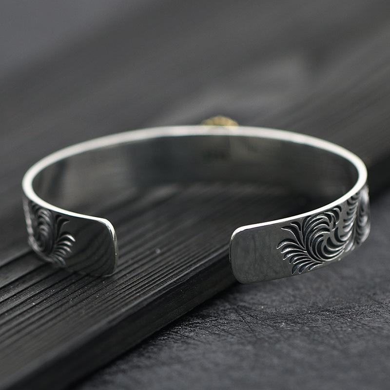 Тренд хип-хопа Золотой орел браслет мода креативные мужские рок-вечеринки ювелирные изделия