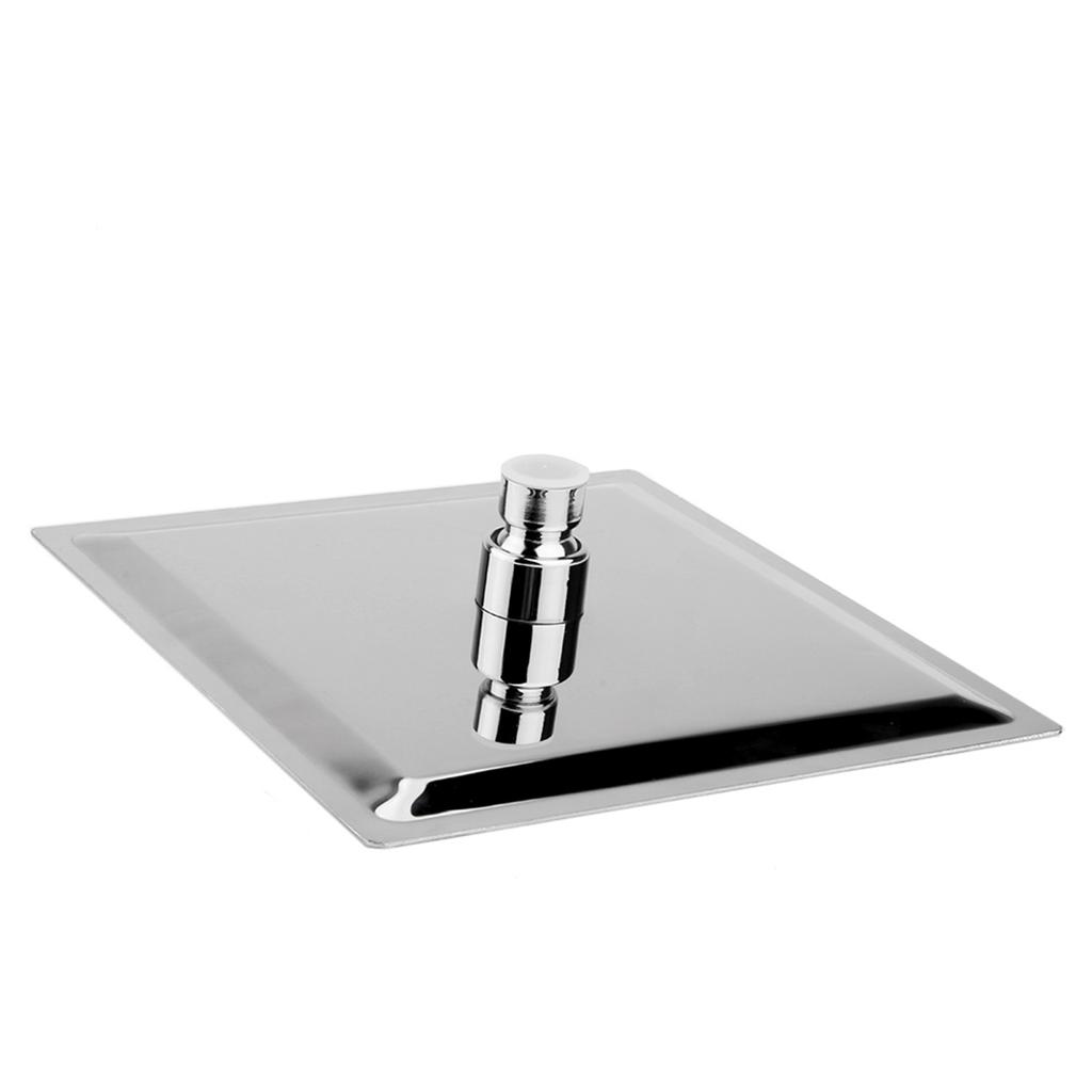 1шт., потолочная 8-дюймовая душевая лейка из нержавеющей стали с эффектом дождя, хромированная душевая лейка для ванной комнаты