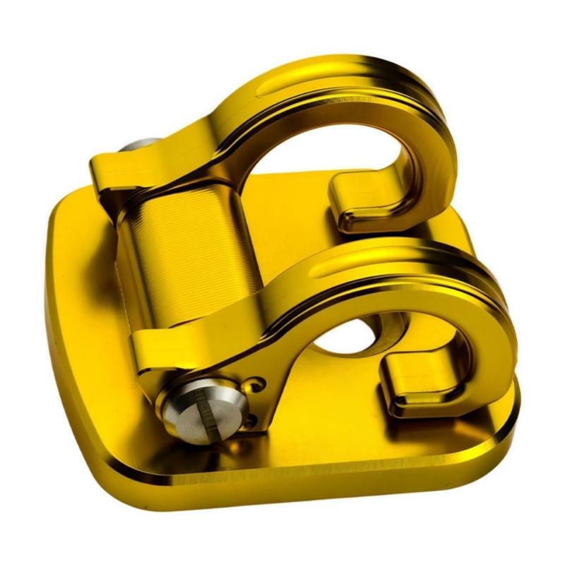 Heavy Duty Aluminum Motorcycle Hook Simple Mounts No Tools Needed Quick Install Motorcycle Cargo Hook Suitable for Bike