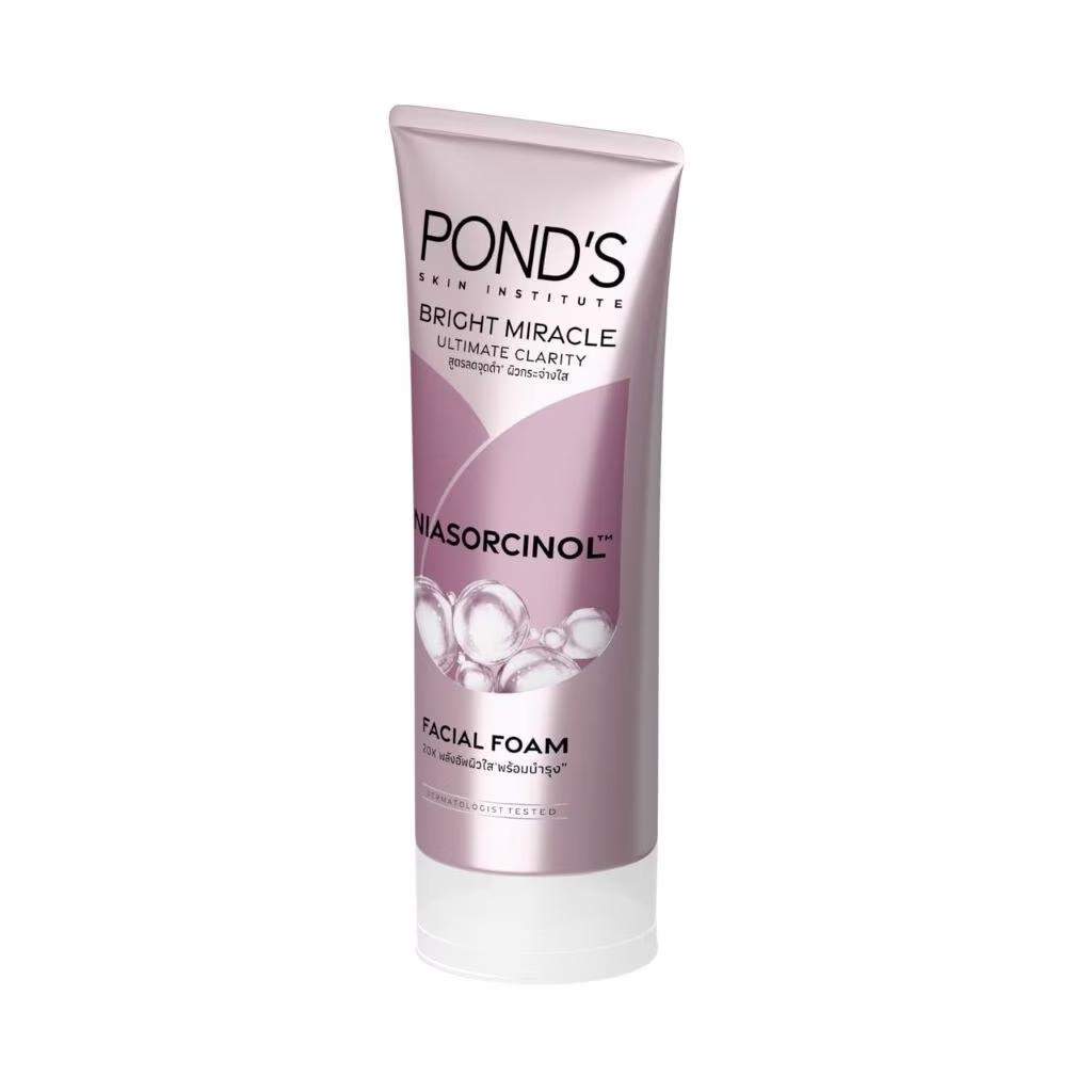 POND'S Bright Miracle Ultimate Clarity Пенка для лица с ниазорцином 90 г.