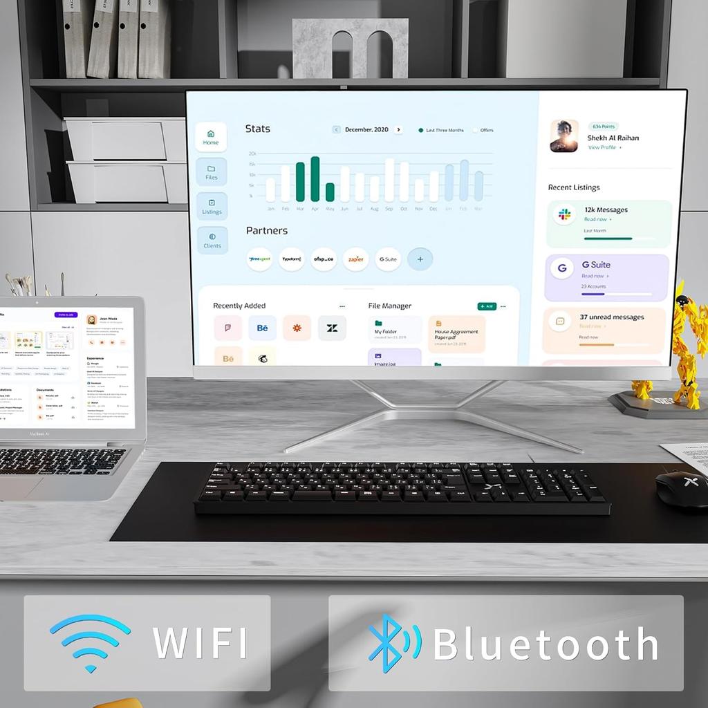 VETESA Core i5 model full HD integrated LCD desktop computer Core i5 2nd generation 11 and mouse included 24-inch CPU 2.4GHz/[Win installed] [Office