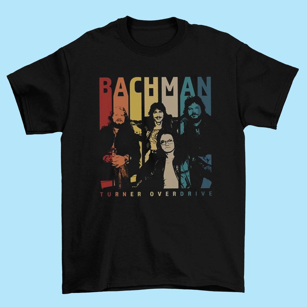 Bachman–Turner Overdrive band Black Cotton S-5XL Cotton CG1225 Unisex T-Shirt
