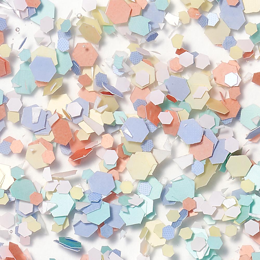 WAKEMAKE Блестки для гвоздезабивного пистолета 9 ЦВЕТОВ