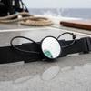 Подводное зеркало заднего вида Широкоугольный обзор Дайвинг Легкое для технических дайверов Черное
