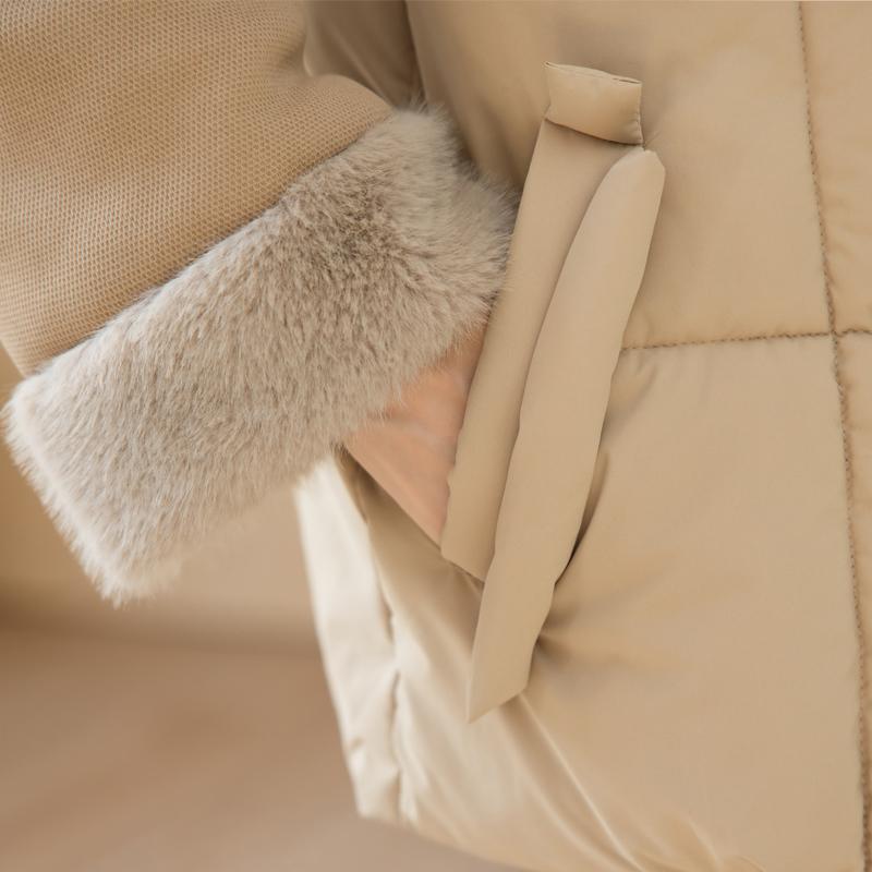 Fashion Winter Woman Parkas Loose Thick Warm Faux Fur Jackets Women's Coats