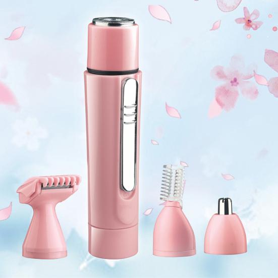 4 в 1 женский электрический эпилятор перезаряжаемый бритва для удаления волос на носу бровей