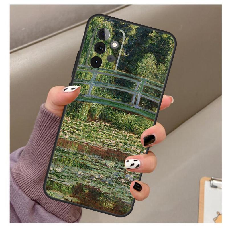 Claude Monet Case For Samsung Galaxy A56 A16 A26 A36 A06 A52 A53 A33 A13 A34 A54 A14 A15 A35 A55 A22 A32