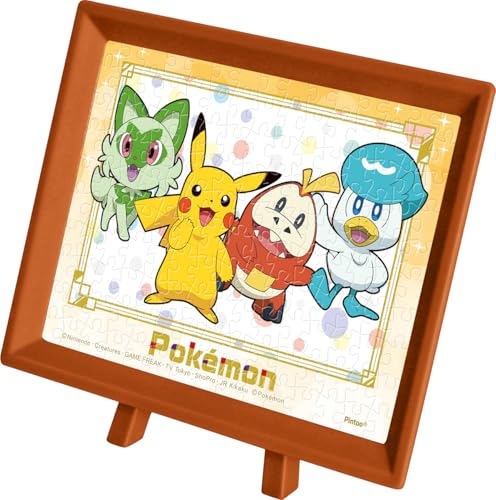 ENSKY Pokemon Pikachu, Nyaoha, Hogeta, Kwass 7,6 x 10,2 см Пазл Mame, 150 деталей, пазл MA-83