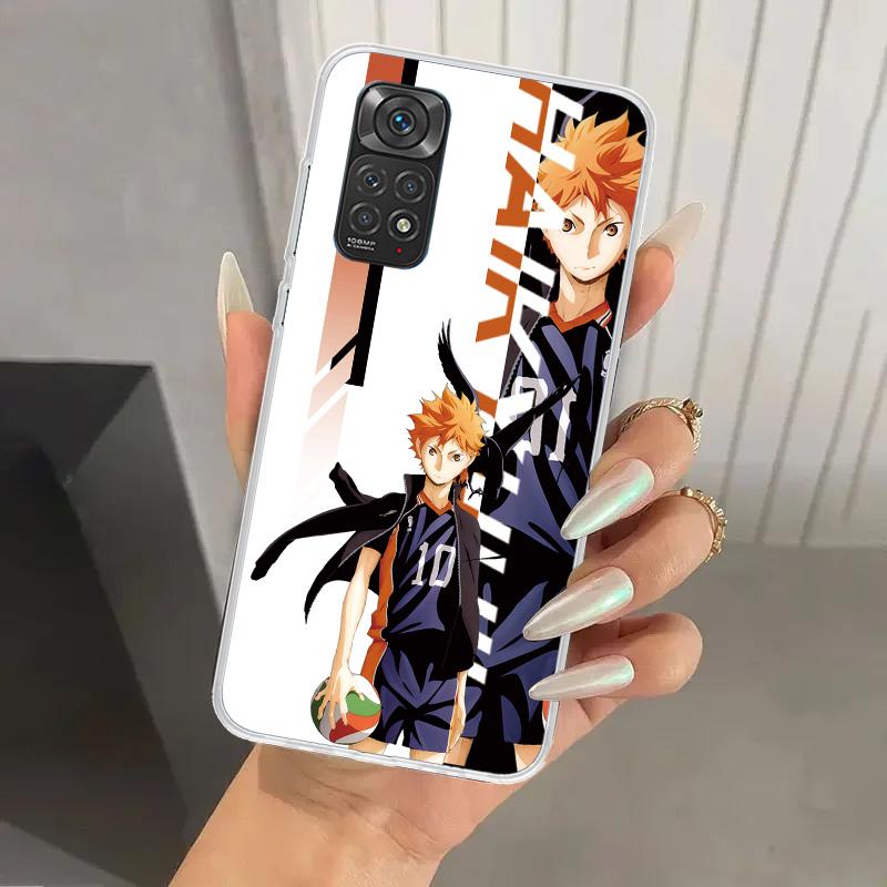 Чехол для телефона Haikyuu Oya School Volleyball для Xiaomi Redmi Note 15 14 14S 13 12S 12 Pro 11S 11 Plus 11T 11E 10S Мягкий Funda