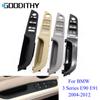 LHD Car Interior Black Beige Door Armrest Pull Handle Panel Cover Trim Replacement For BMW 3 Series E90 E91 316 318 320 325