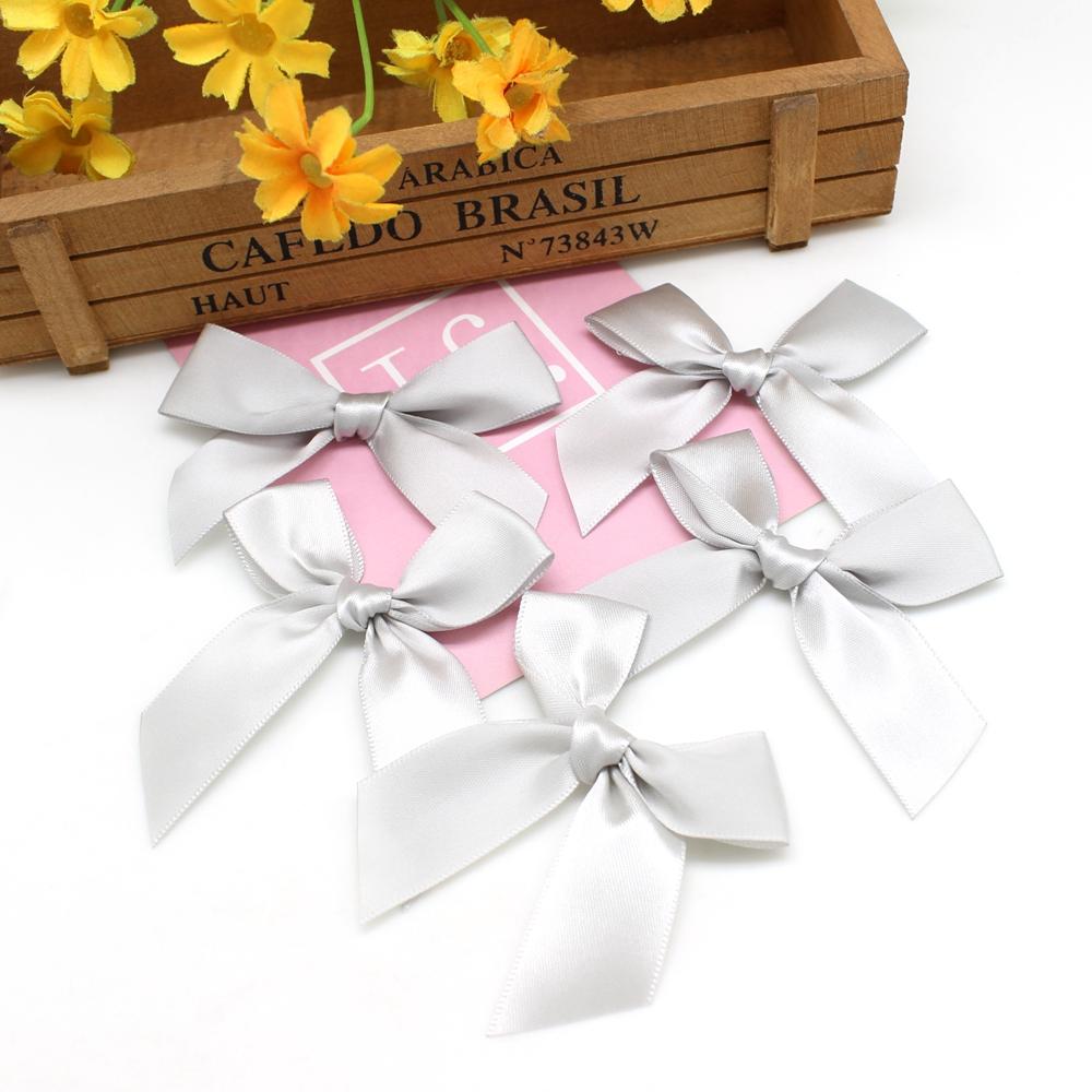 20/50pcs Ribbon Bow Craft Bow Pink White Blue Floral Gift Tie DIY Christmas Party Decoration Strikjes Decoratie Moños Navideños