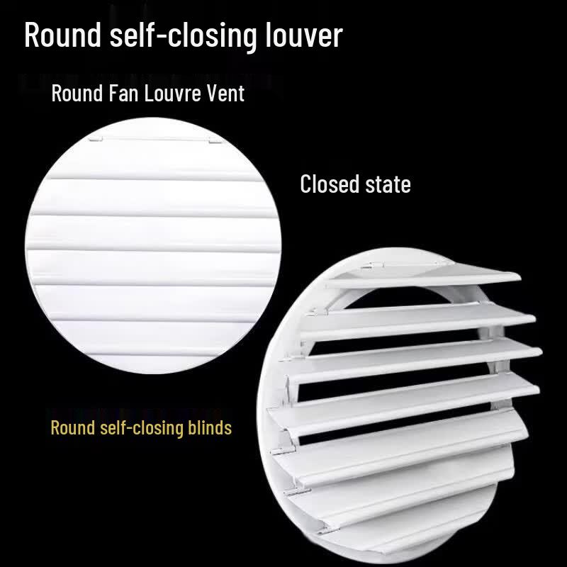 Laiyu Aluminum Alloy Self-Closing Louver