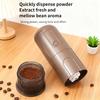 Electric & Manual Coffee Grinder Portable Bean Mill with Adjustable Coarseness Compact Espresso Maker Precision Manual Bean Crusher