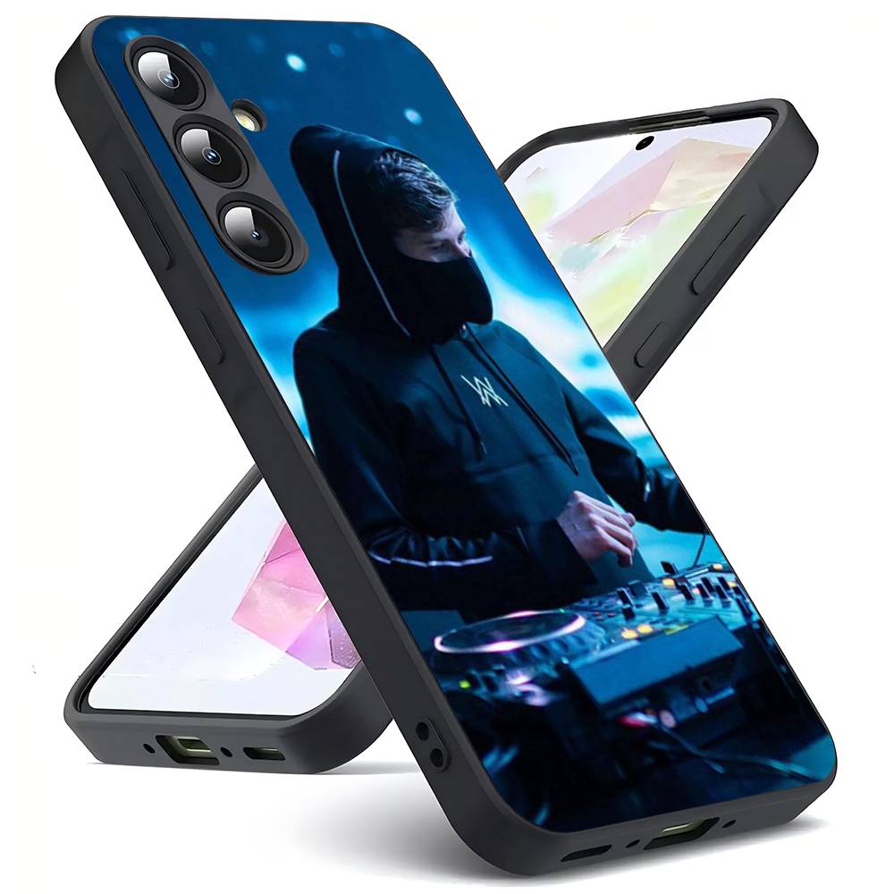 A-alan W-walker Роскошный Черный Чехол Для Телефона Для Samsung Galaxy S23 S24 S25 Ultra S22 Plus S21