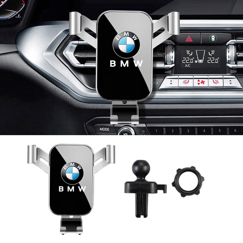 BBJC8 Auto Universal Phone Holder Air Vent Clip Mobile Support For BMW M Power Performance Mini x5 x3 g20 g30 f20 e87 e92 Accessories