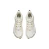 Anta Round Toe Lace-Up Shock Absorbing Wear-Resistant Low-Top Running Shoes Men Sneakers Ivory-White 112345505A-1