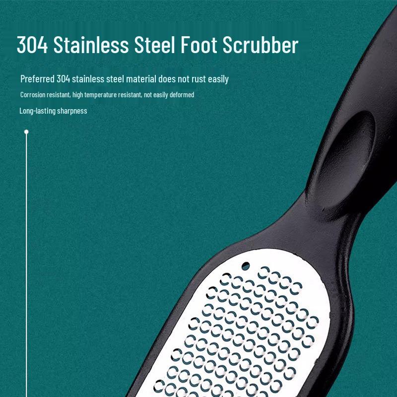 Stainless Steel Foot File for Dead Skin & Calluses Removal - Pedicure Tool & Foot Care Grinder