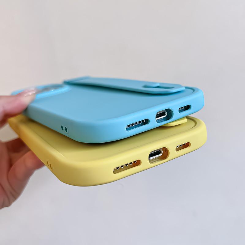 Мягкий силиконовый чехол для телефона Iphone 13 Pro 12 11 Pro Max Xs Max Xr, браслет, милый защитный чехол для объектива, держатель для телефона, задняя крышка