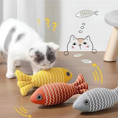 Подушка-игрушка из мешковины с кошачьей мятой, без молнии, хлопок для домашних животных, грызущих кошек, для прорезывания зубов, товары для животных