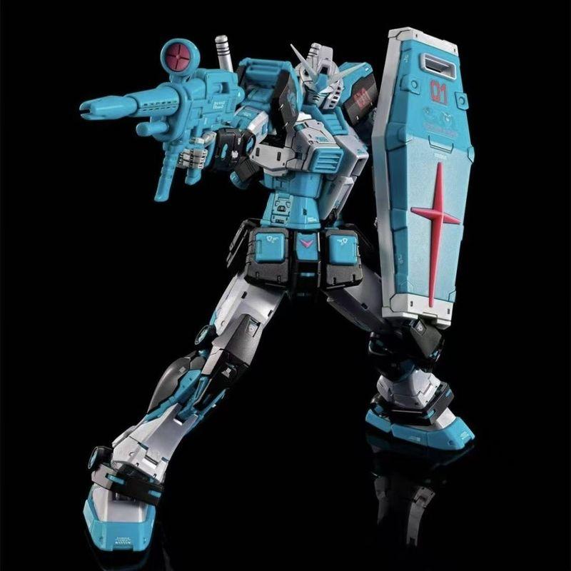 Ограниченная серия RG 1/144 RX-78-2 Вер. 2.0 Хацунэ Мику Вер. Сборные Модели Фигурки Действия Модные Пластиковые Игрушки Коллекционные Модели