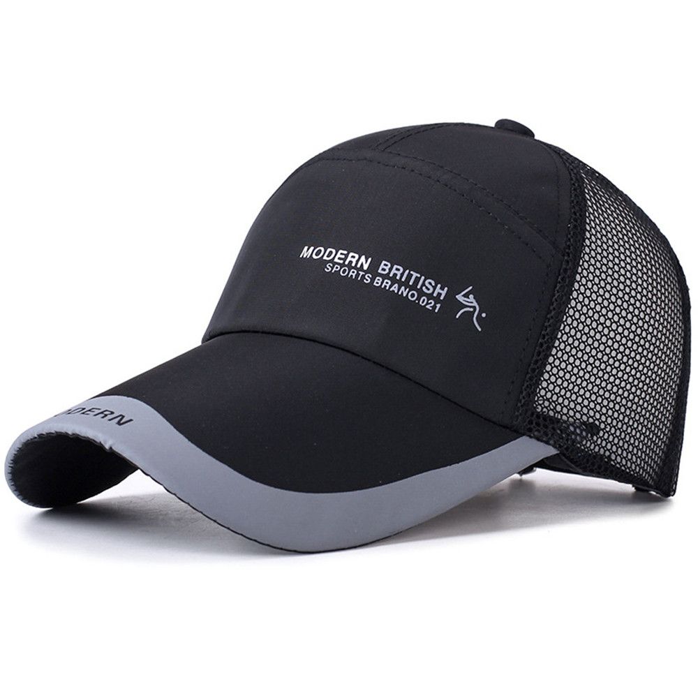 Регулируемая летняя сетчатая кепка для занятий спортом на открытом воздухе, бейсболка, шляпа от солнца, хип-хоп шляпа