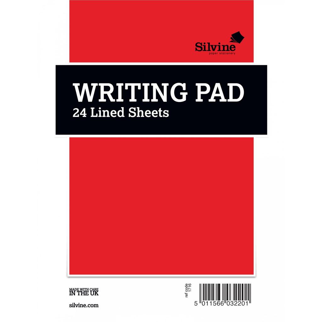 Silvine Ruled Notepad (Pack of 36)