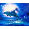 5D Diamond Painting Daimond Painting Mermaid and Dolphins Rhinestone Embroidery Painting