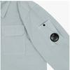 С.п.. Мужская рубашка-overshirt из габардина с логотипом Company Lens 110143g 809