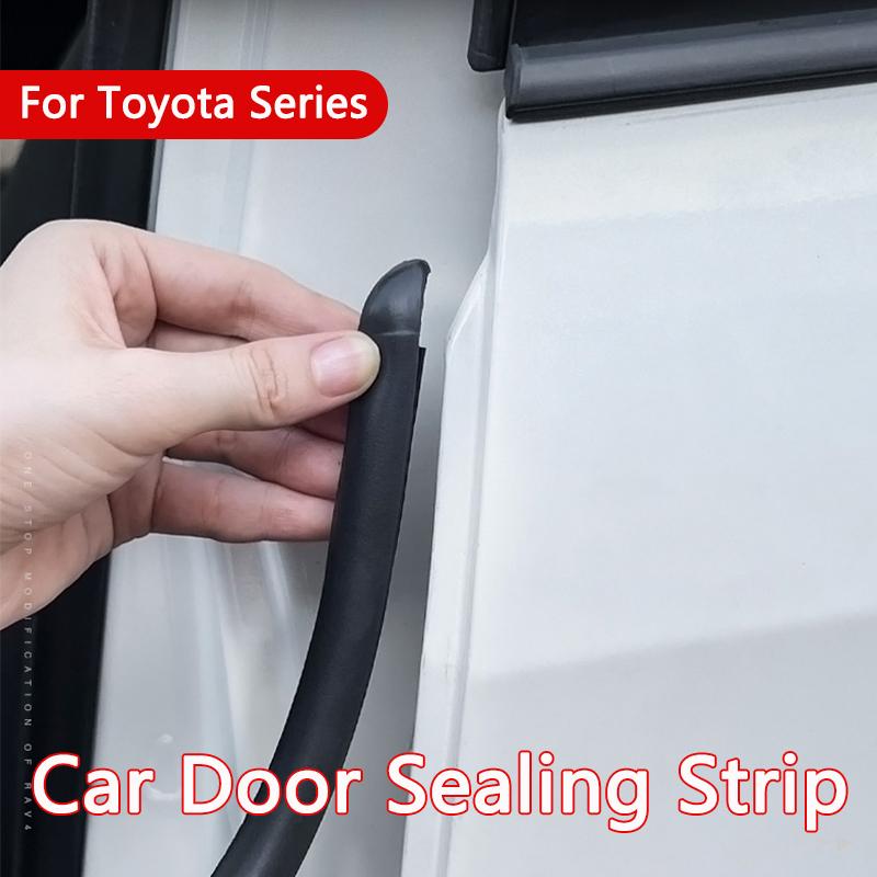 Car Door Seal Strip Rubber B Pillar Anti-Noise Dustproof For Toyota RAV4 Camry Corolla Harrier Venza Cross Frontlander CHR IZOA
