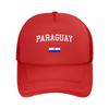 Paraguay Paraguayan Flag Casquette  Unisex Outdoor Hats  Adjustable Snapback Hat New Baseball Caps