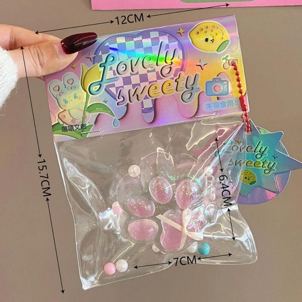 TPR Squeeze Cat Paw Vent Cat Claw Pinch Toy Безопасная кошачья лапа Медленно отскакивающая игрушка Декоративная