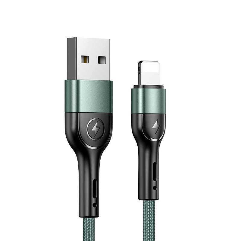 USAMS USB-кабель Lightning Type C для Iphone 12 13 11 pro max Xs Xr X SE 8 7 6 plus 6s 5s ipad air mini USB C кабель для быстрой зарядки данных 4,9
