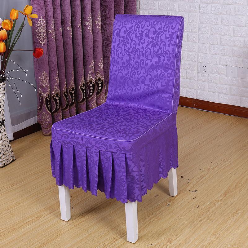 Hotel Professional Nailed Wooden Chair Chair Cover Geometric Pattern Hotel Conference Chair Cover Hotel Household Nailed Universal