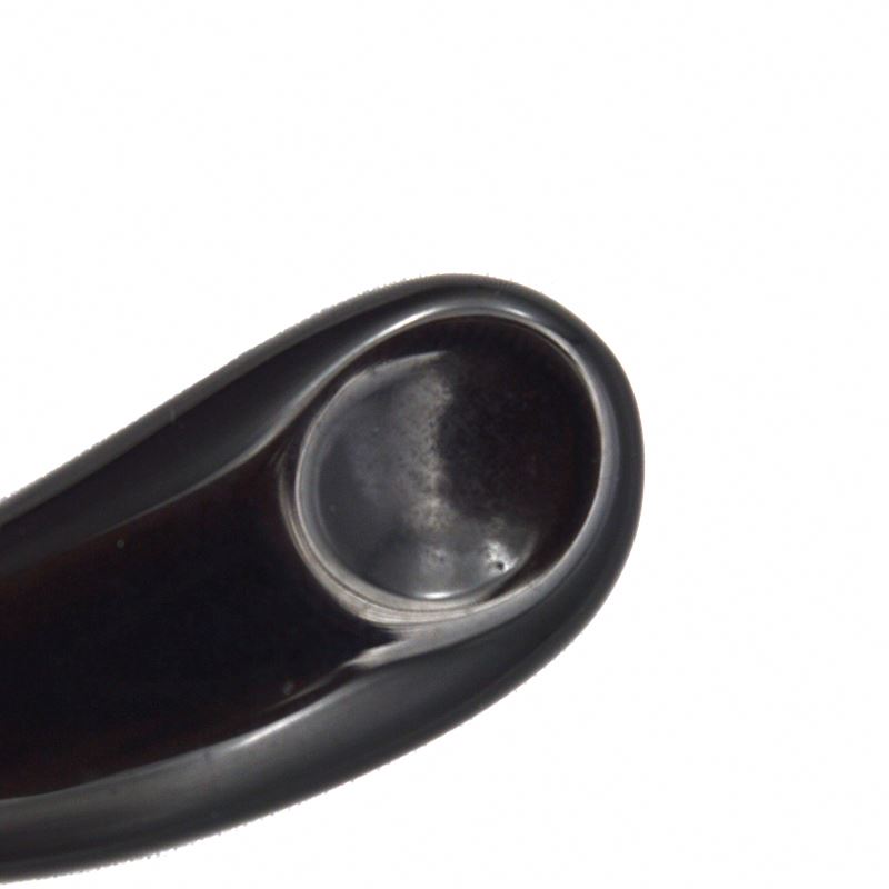 Luxury Customized Make up Mini Black Obsidian Cosmetic Spoon ECO Friendly Spatula Cosmetic Face Massage Cream Spoon for Gift