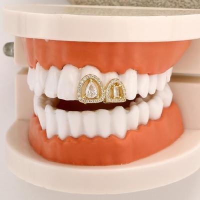 Уникальные полые сердечки Зубы Модные Аксессуары Украшение Портативные для Улучшения Ваших Модных Образов