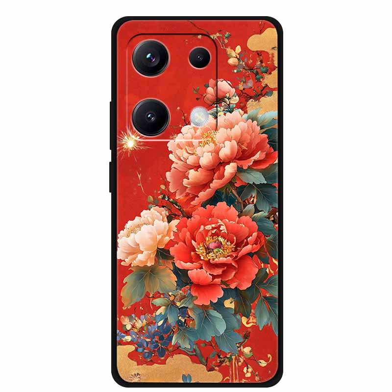 Чехол для Redmi Note 14S Note14S Мраморная задняя крышка Мягкий чехол-бампер ТПУ Чехол для телефона Для Xiaomi Redmi Note 14 S Силиконовые чехлы Funda