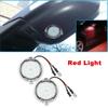 2Pcs Car LED Under Side Mirror Puddle Lights For Ford Mondeo 5 Taurus F-150 Edge Fusion Flex Explorer Expedition Raptor Mustang